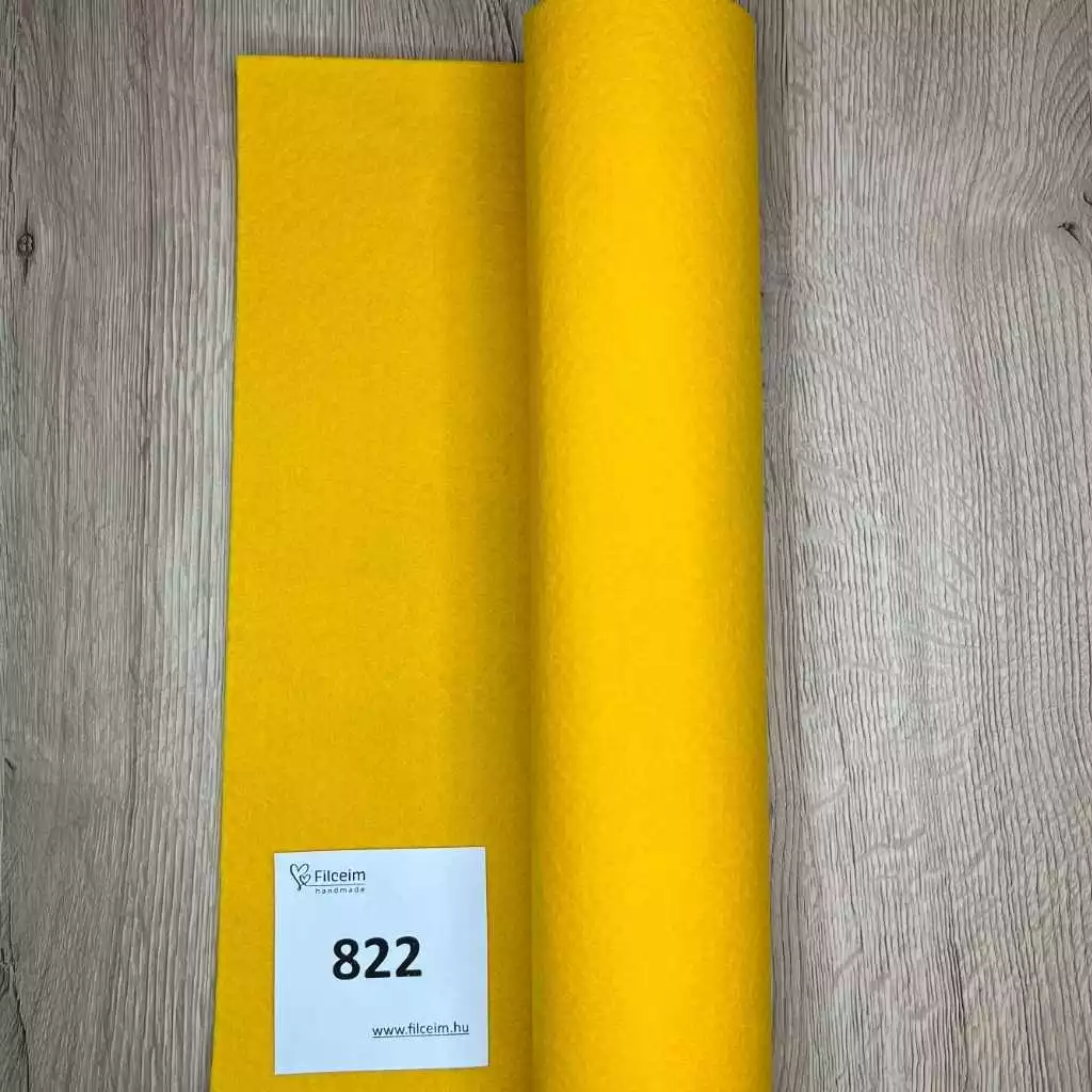 filctekercs 822 sárga koreai kemény filc