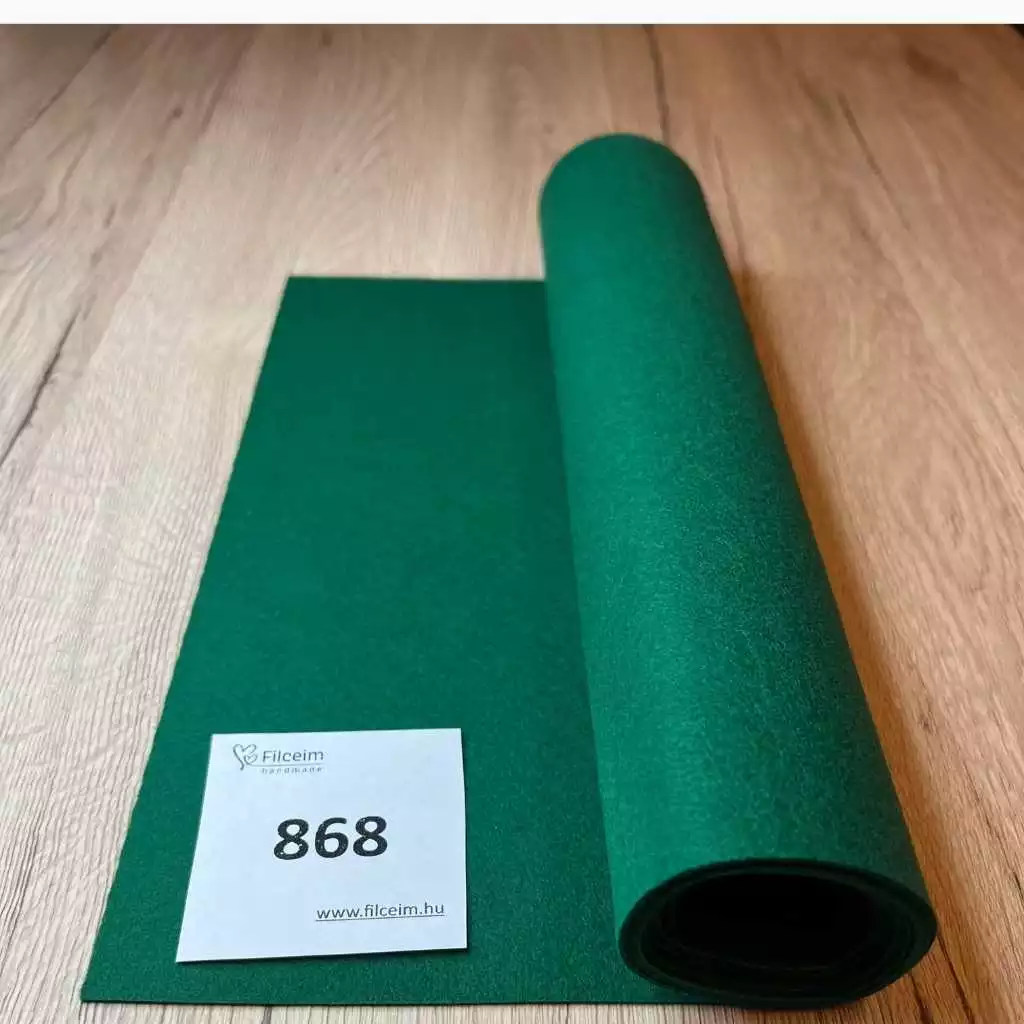 filclap 868 közép zöld koreai kemény filc