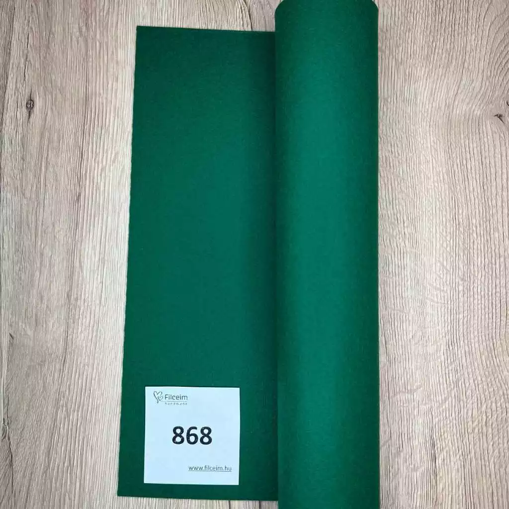 filclap 868 közép zöld koreai kemény filc