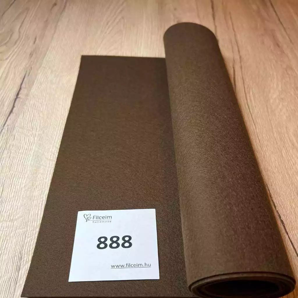 filclap 888 szürkésbarna koreai kemény filc