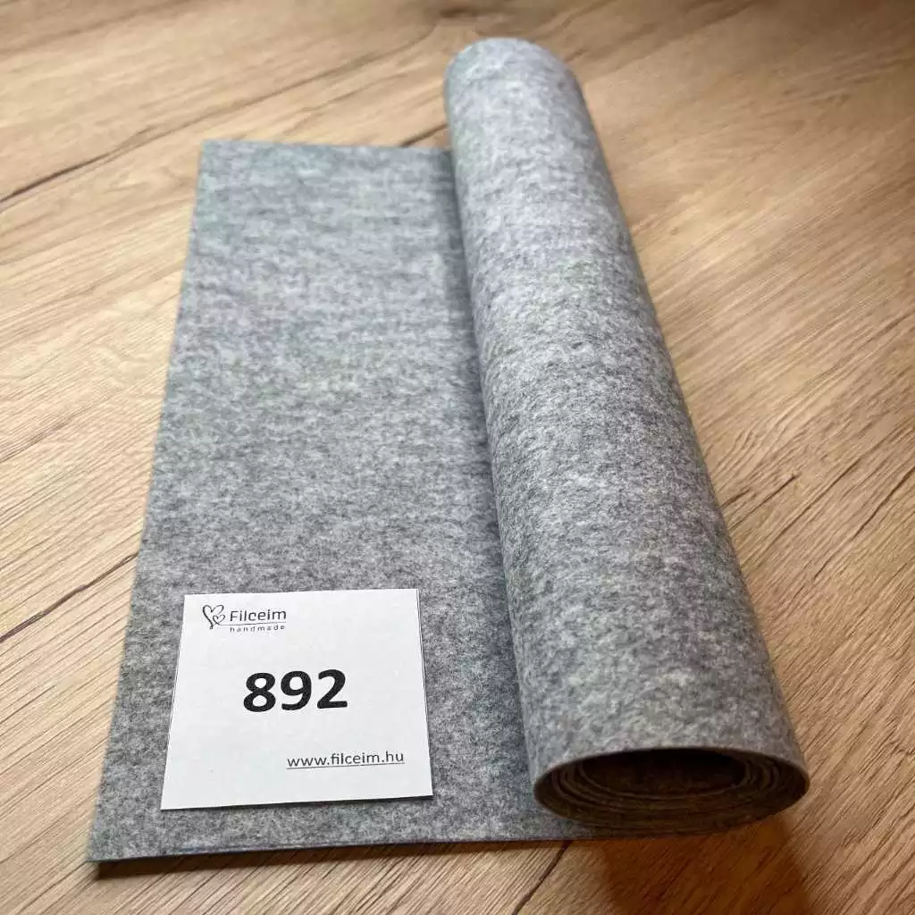 filclap 892 melírozott szürkés koreai kemény filc