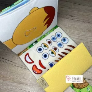 érzelmek kifejezése matató könyv oldalon