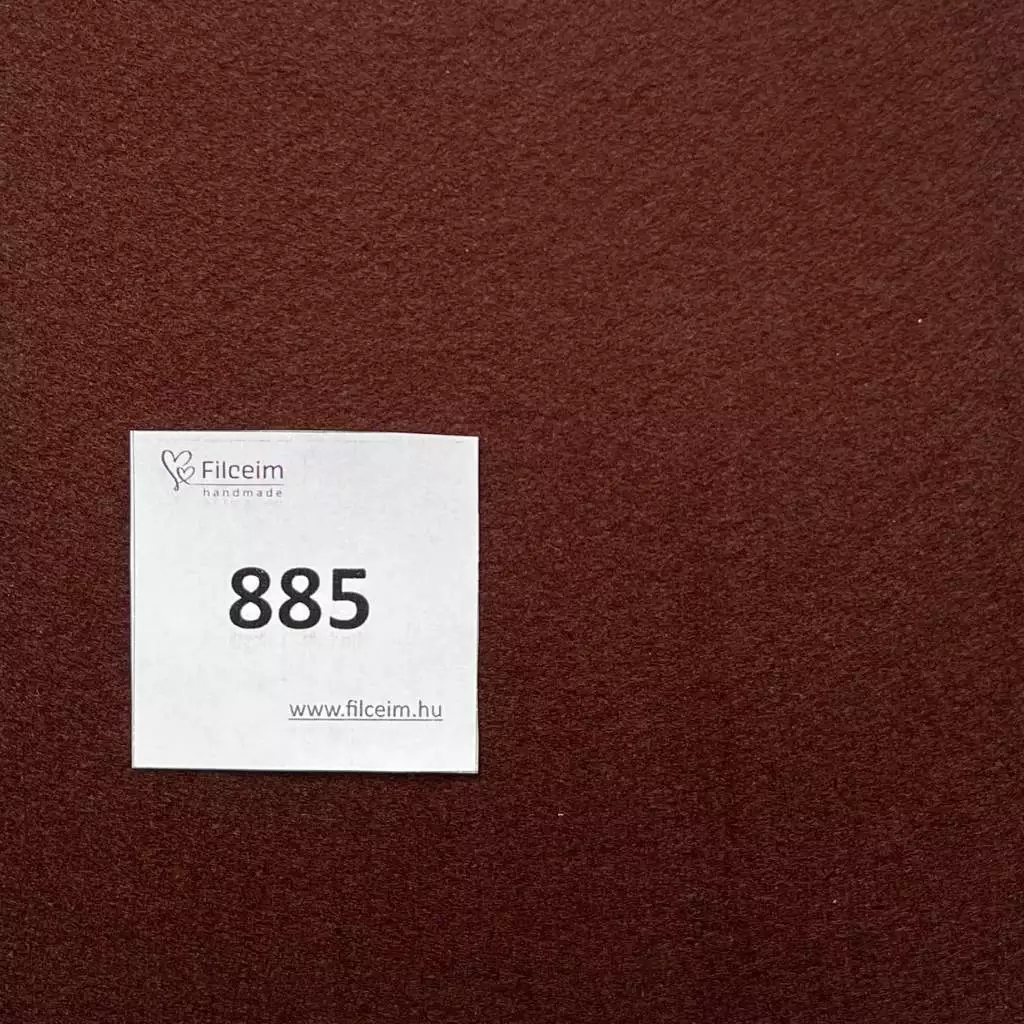 885 sötétbarna filclap