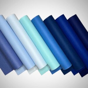 kék színsor koreai Soliton filctekercsek, filclapok