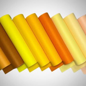 sárga és árnyalatai koreai filclapok, filc anyag