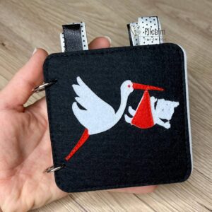 gólyás-kontrasztos kártyák