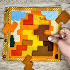 Bábel tornya bibliai történetek csendeskönyv oldal