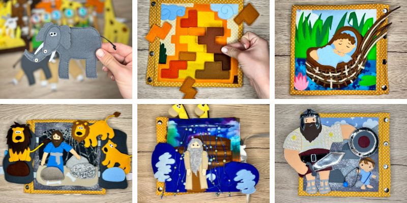 Csendes könyv oldalak koreai filclapok felhasználásával készültek