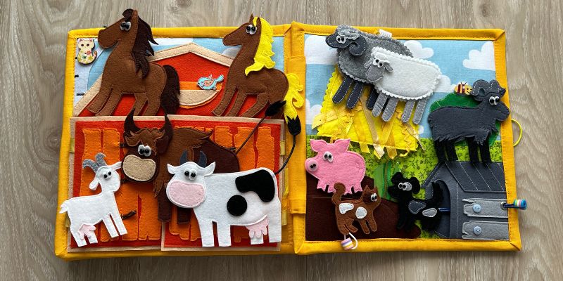 Csendeskönyv gyerekeknek 3 éves kortól