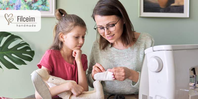 saját kézzel varrt