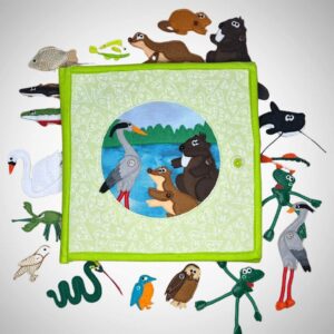 tóparti világ csendeskönyv