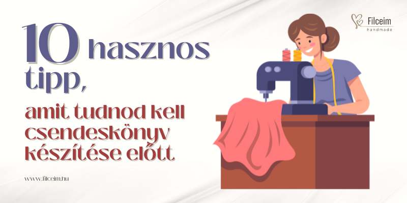 csendeskönyv készítése