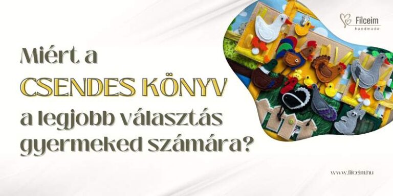 csendeskönyv a legjobb választás