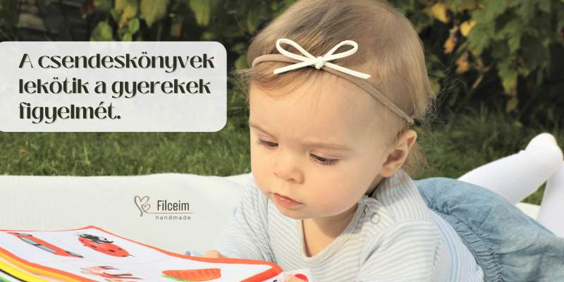 A csendeskönyvek lekötik a gyermekek figyelmét