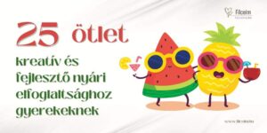 nyári elfoglaltság gyerekeknek