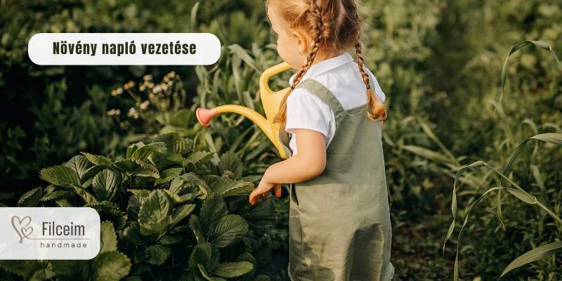 növénynapló vezetése