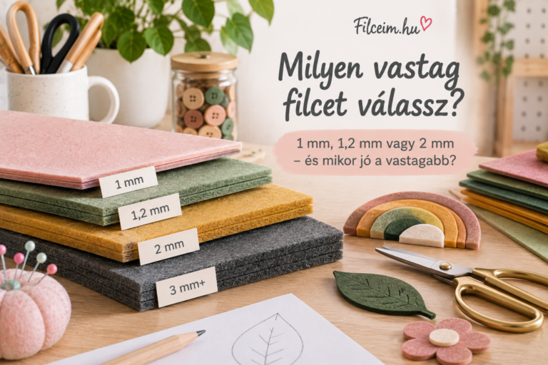 milyen vastag filcet válassz